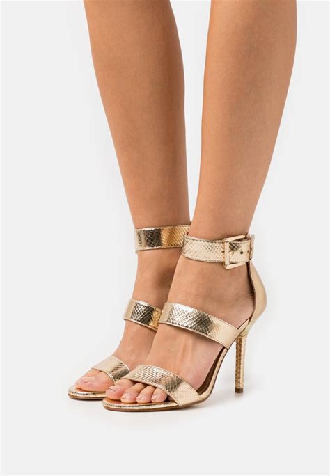 michael michael kors women's amelia high heel sandals|Michael Kors heeled boots.